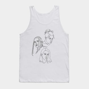 chase atlantic minimalistic line drawing Tank Top